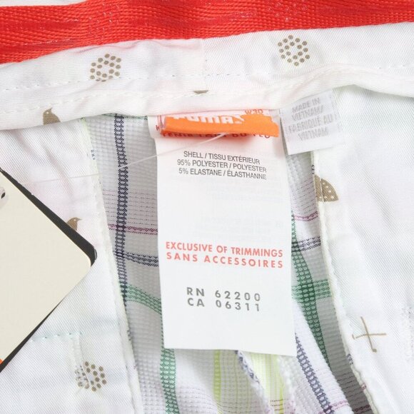 Puma Mens Golf Tech Trousers Pants Moisture Wicking Plaid 30x32 NWT MSRP $95 - Picture 8 of 8